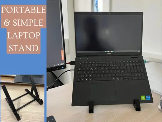 Ultra portable simple Laptop raiser stand Dell