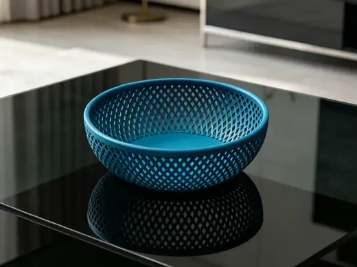 圆形镂空果盘(Round hollow fruit tray)