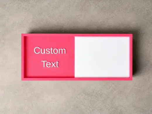 Slidable Sign Board - Parametric