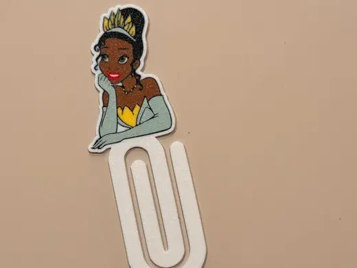 Tiana Princess oversized paper clip