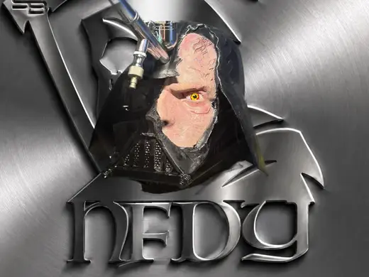 Darth Vader Broken Airbrush Stand/Cleaning Pot