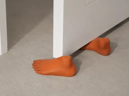 Funny Feet Door Stopper | Human Foot Door Wedge