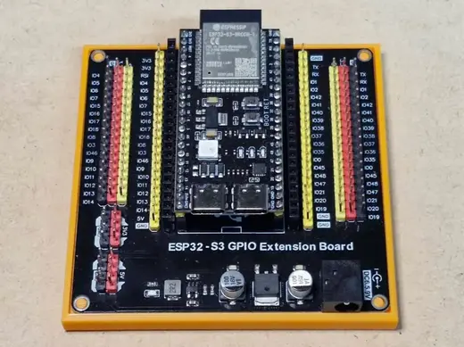 ESP32-S3 IOT GPIO Extension Board Mount