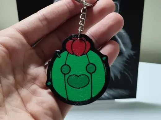 Brawl Stars Spike Keychain