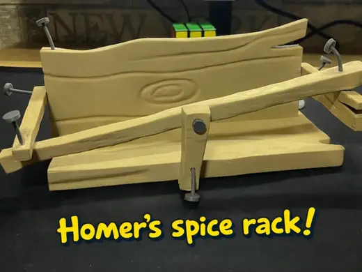 Homer's Spice Rack