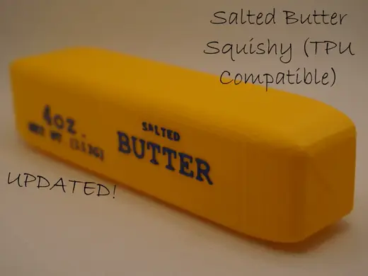 Salted Butter Squishy (TPU Compatible)