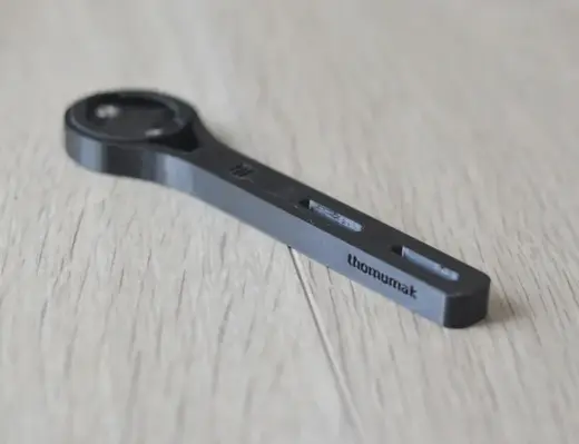 Integrated handlebar mount for Garmin & GoPro