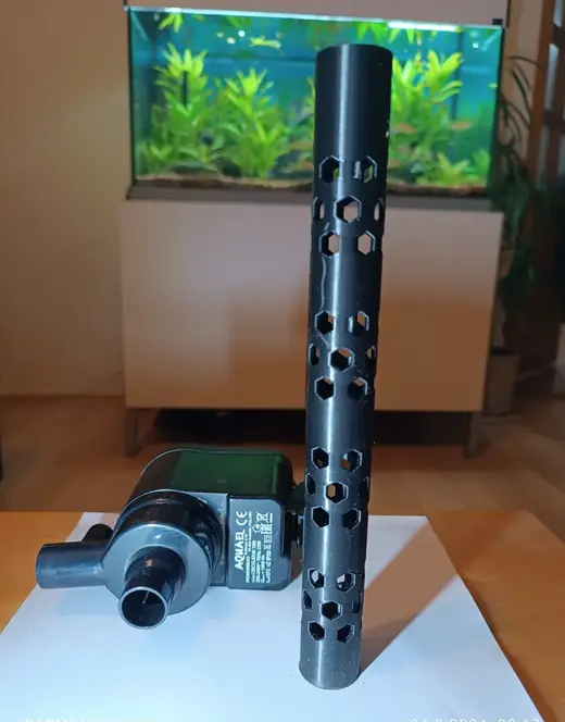 Aquarium foam tube holder for filter Aquaael
