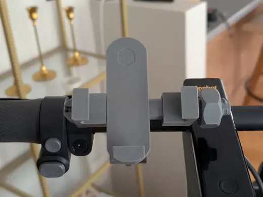 Bike/ebike handlebar phone mount v2