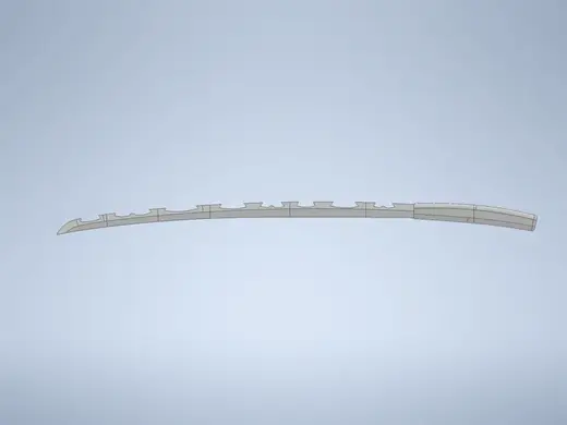 鬼灭之刃 嘴平伊之助 日轮刀