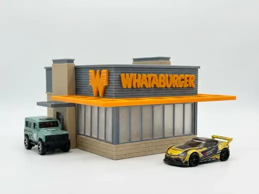 1/64 New Whataburger Fan Art Diorama
