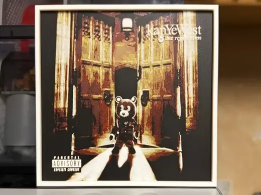 Kanye West - Late Registration Hueforge