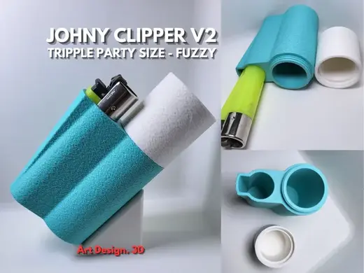 Clipper Johny V2 - Fuzzy Party Size