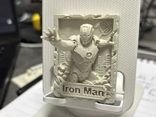 Iron Man 3d sculpt