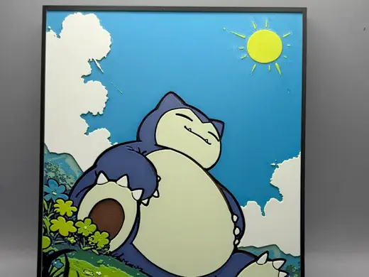 Pokémon Hueforge - Snorlax Chilling