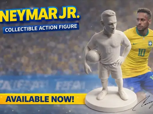Action Figure of Neymar Jr