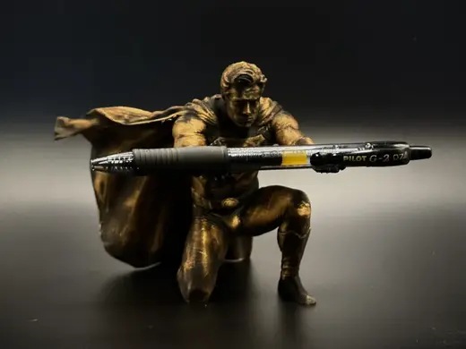 Superman Pen Holder Custom Desk Decor!