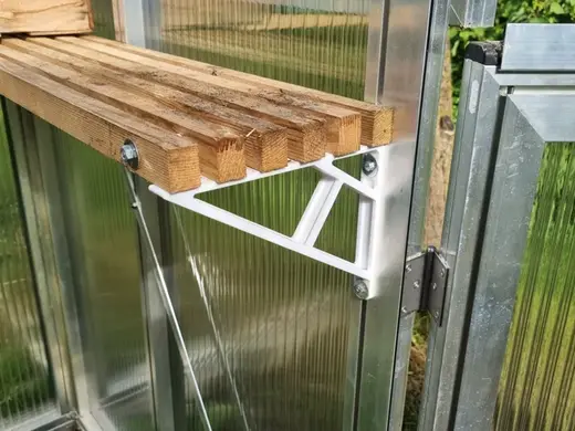 Gewächshaus Regalwinkel Konsole - Greenhouse Shelf