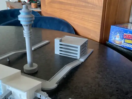 1:400 Scale Parking Lot