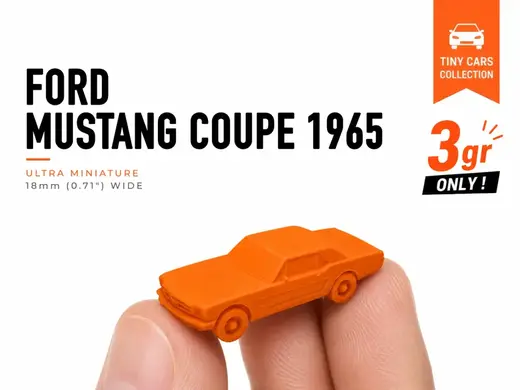 Tiny Ford Mustang Coupe 196 - Mini Cars Series