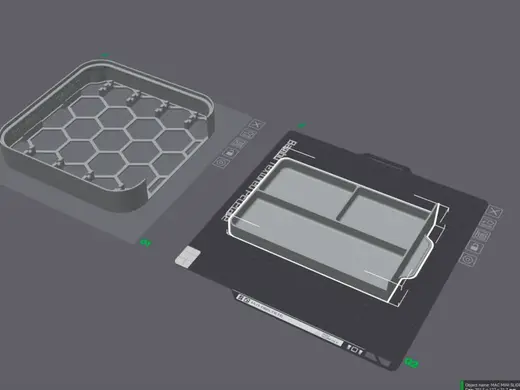 Mac Mini (M1/M2) Stand - No Front USB