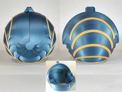 Pill Bug Snack Ball (print-in-place)
