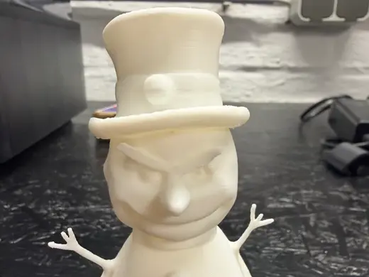 Kleiner Böser Schneemann - Grinch Deko - Snowman