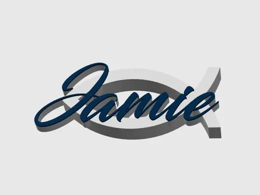 Konfirmation, Kommunion, Firmung mit Namen Jamie