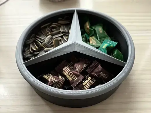 奔驰果盘盒