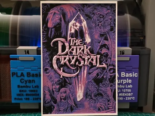The Dark Crystal Movie Poster - Hueforge Art
