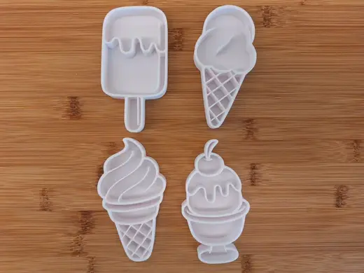 Sensory play : Icecream set
