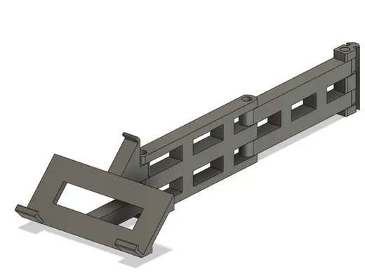 Swivel Sim Racing Keyboard Mount for AluProfiles