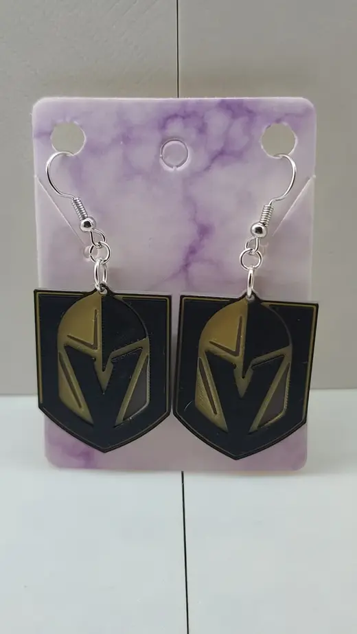 Las Vegas Golden Knights Earrings
