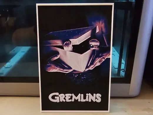 Gremlins Movie Poster - Hueforge Art