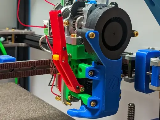 voron 超轻头 改风扇居中