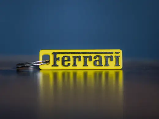 Ferrari F1 Team Logo Keyring/Keychain
