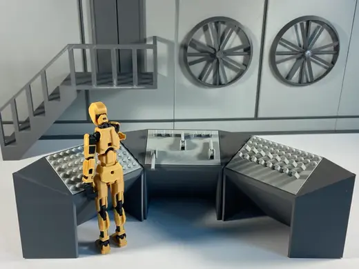 Dummy 13-Scale Control Panel