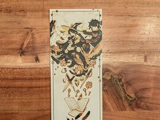 Ichi the Witch Bookmark | Hueforge Multicolor