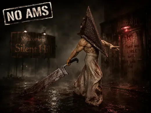 Pyramid Head Statue – NO AMS,MULTIPART Silent Hill