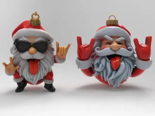 Rock and Roll Santa