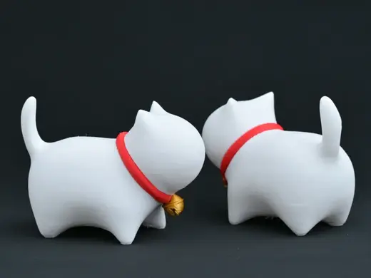 简约时尚铃铛猫摆件