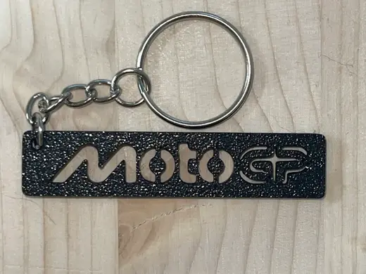 MotoGP TPU Keychain – Flexible Rubber Keyring