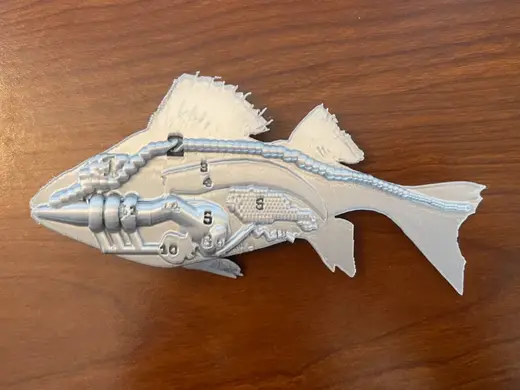 Perch dissection model
