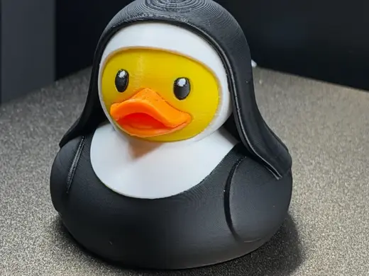 Nun Rubber Ducky