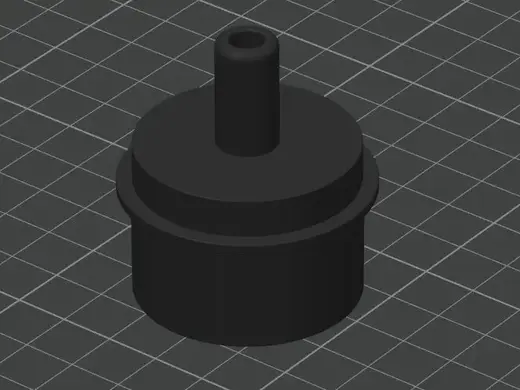 Siphon Adapter 40mm auf Trocknerschlauch 11mm