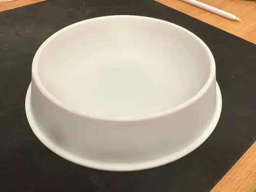 Dog food bowl