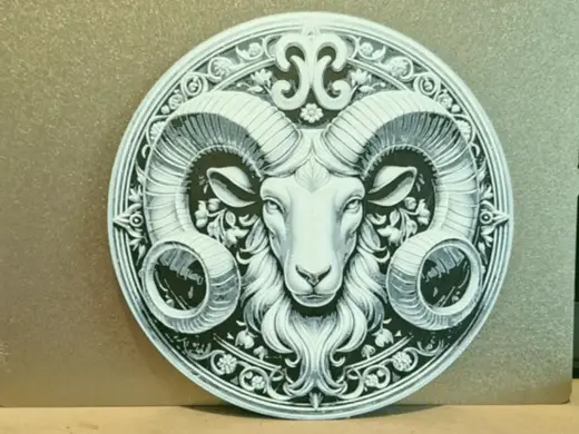 Aries- Zodiac sign - Hueforge - 2 colours