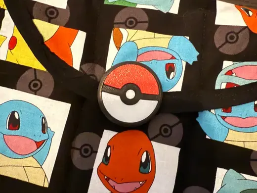 Pokeball Clasp/Button/Sewing/Box/Clamp