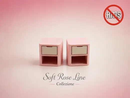 Comodini Casa delle Bambole – Soft Rose Line