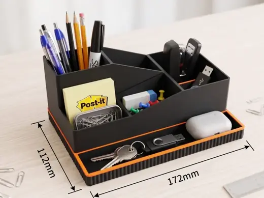 桌上收納盤 Compartment desk organizer